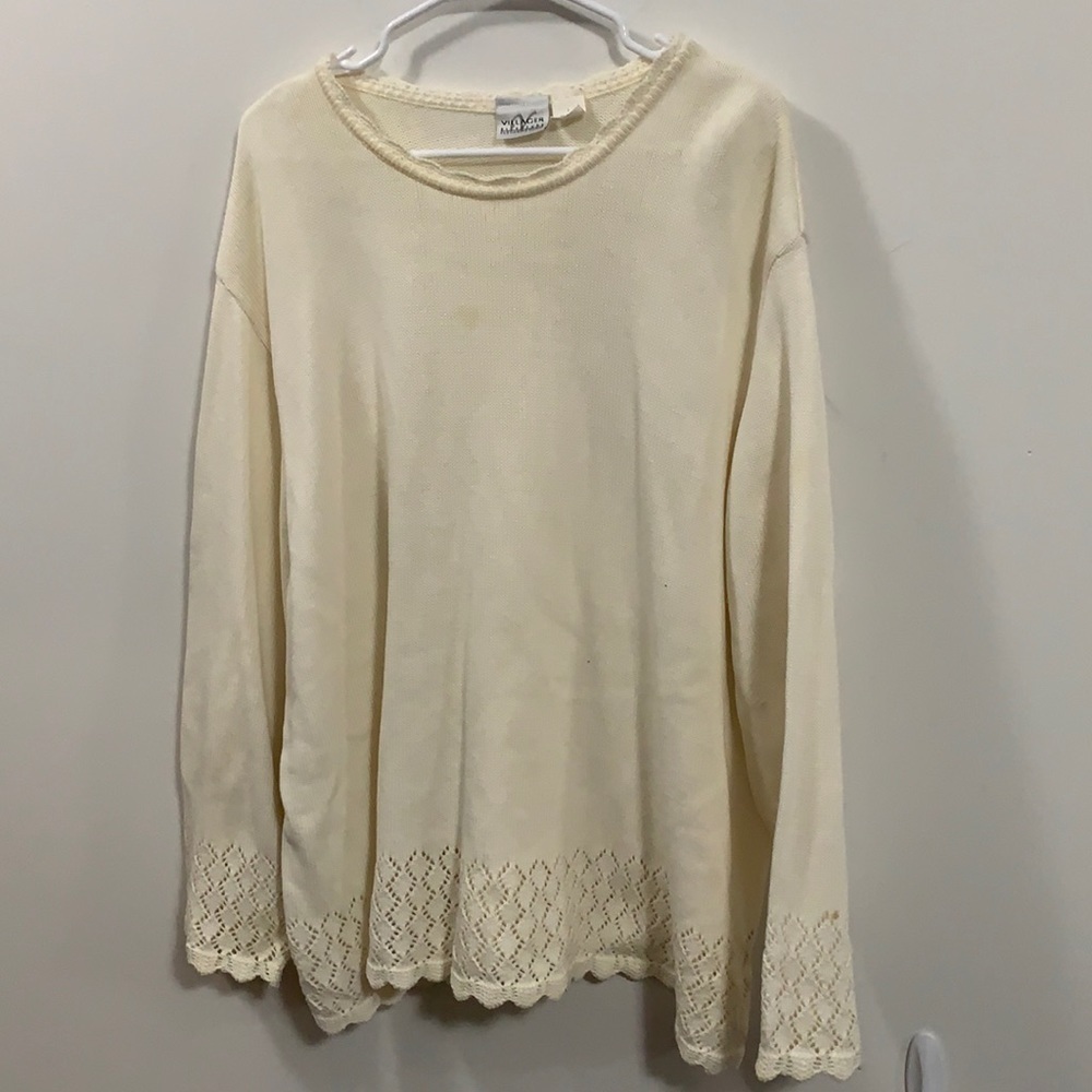 Women’s 2X sweater by Villager a Liz Claiborne Co, great condition